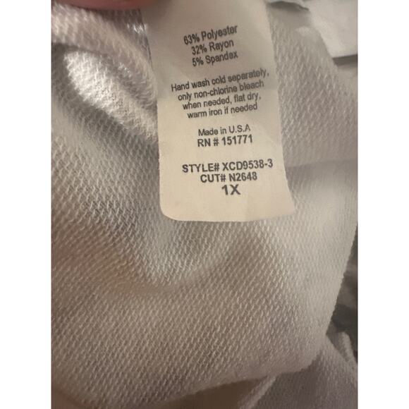 Gilli Tie-Dye Drawstring Waist T-Shirt Dress, Plus Size 1X - Picture 8 of 8